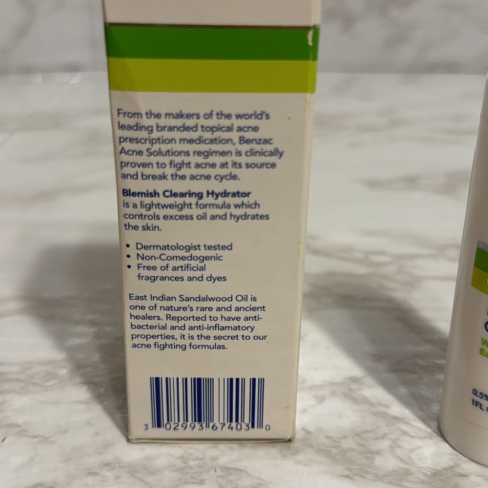 Benzac acne solutions blemish clearing hydrator step 3 - Picture 3 of 6